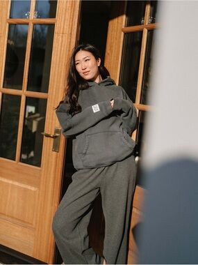 Cozy Chocolate Brown Hooded Sweatshirt